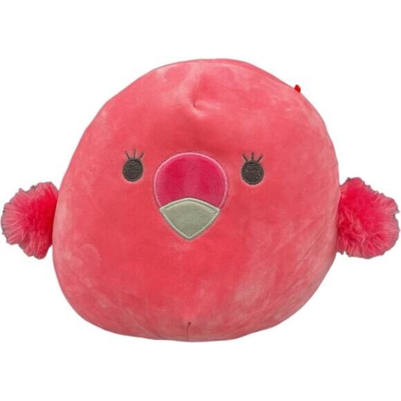 Pink Kellytoy Cookie the Pink Flamingo Squishmallow 2019 - Picture 3 of 8